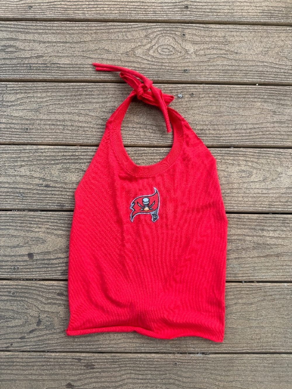 Tampa Bay Buccaneers Vintage Reworked Halter Top One Size